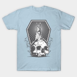 urban tribal skull T-Shirt